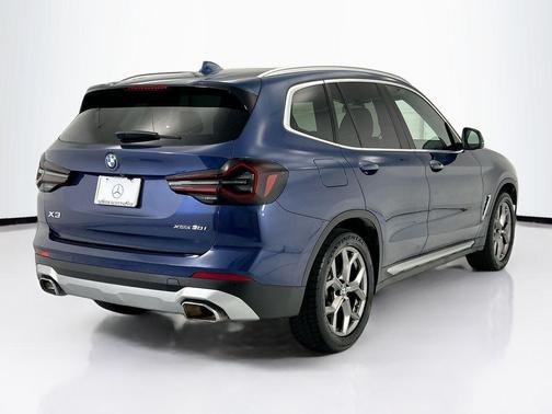 Blue Metallic 2023 BMW X3 xDrive30i