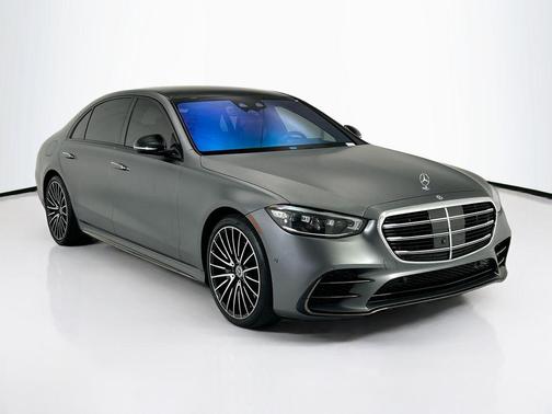 Grey 2023 Mercedes-Benz S-Class 4MATIC