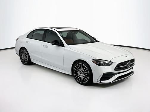 MANUFAKTUR Moonlight White Metallic 2026 Mercedes-Benz C-Class C 300
