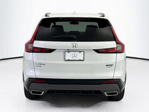 Platinum White 2024 Honda CR-V Hybrid Sport Touring AWD