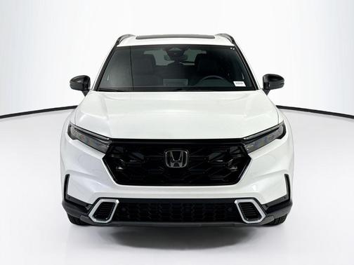 Platinum White 2024 Honda CR-V Hybrid Sport Touring AWD