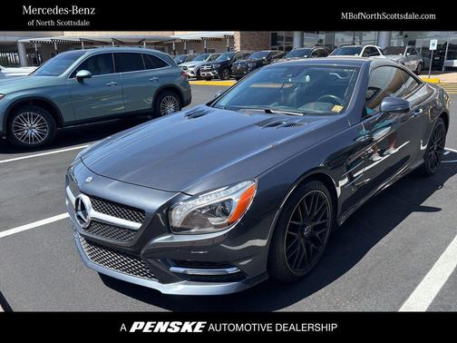 Gray 2015 Mercedes-Benz SL-Class SL 550