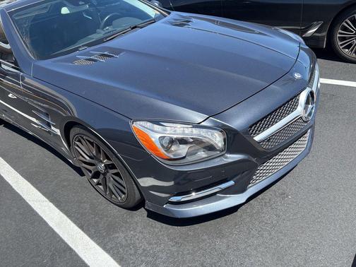 Gray 2015 Mercedes-Benz SL-Class SL 550