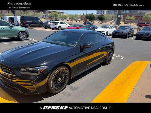 Black 2024 Mercedes-Benz CLE 300 4MATIC Coupe