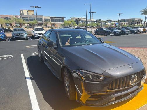 Graphite Grey Metallic 2023 Mercedes-Benz AMG C 43 4MATIC