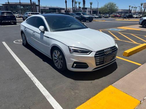 White 2018 Audi A5 2.0T Premium Plus