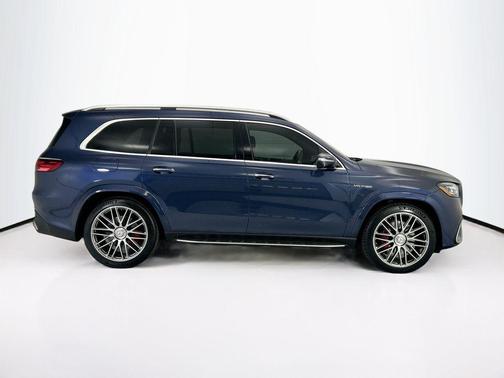 Twilight Blue Metallic 2024 Mercedes-Benz AMG GLS 63 Base