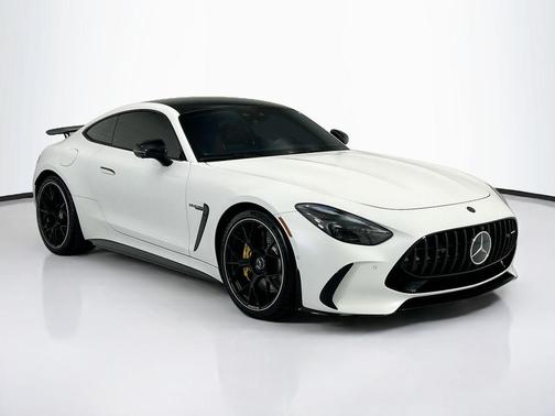 Moonlight White 2026 Mercedes-Benz AMG GT 63 Base