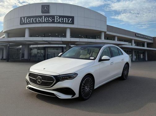 Moonlight White Metallic 2026 Mercedes-Benz E-Class E 350