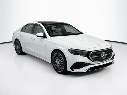 Moonlight White Metallic 2026 Mercedes-Benz E-Class E 350