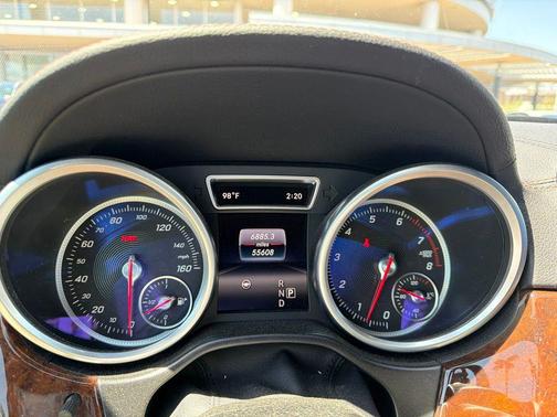 Blue 2017 Mercedes-Benz GLS 550 Base 4MATIC