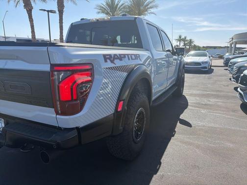 Space White Metallic 2025 Ford F-150 Raptor