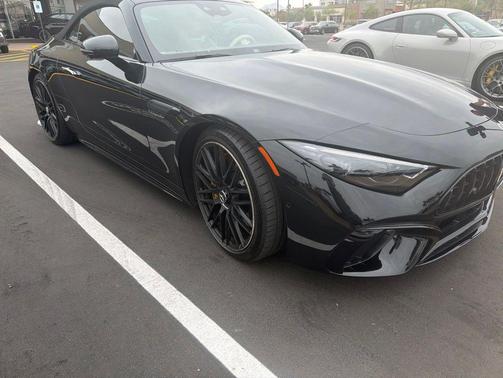 Obsidian Black Metallic 2022 Mercedes-Benz AMG SL 63 Base