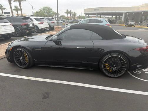 Obsidian Black Metallic 2022 Mercedes-Benz AMG SL 63 Base