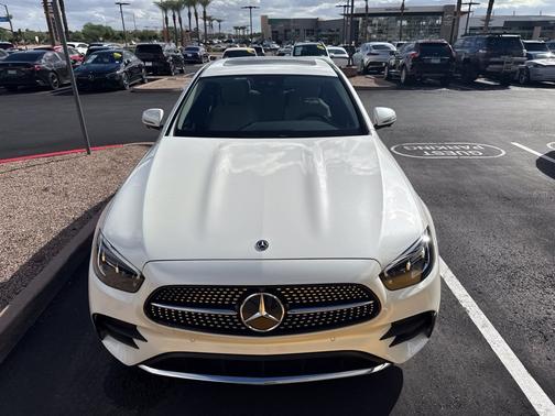 White 2021 Mercedes-Benz E-Class E 350