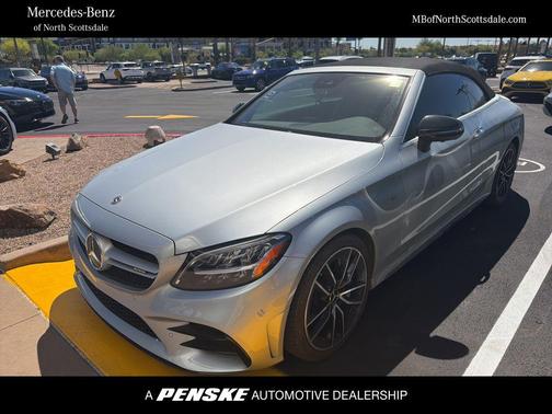 Cirrus Silver Metallic 2023 Mercedes-Benz AMG C 43 4MATIC