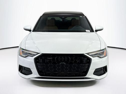 Glacier White Metallic 2024 Audi A6 45 Premium Plus