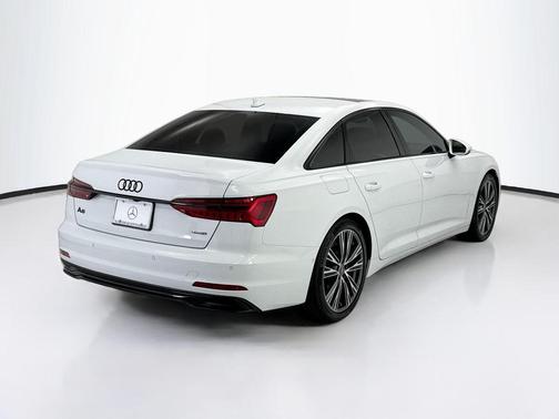 Glacier White Metallic 2024 Audi A6 45 Premium Plus