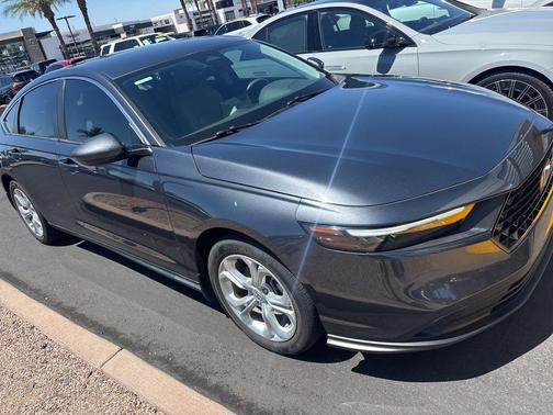 Gray Metallic 2023 Honda Accord LX 1.5T
