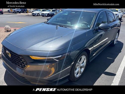 Gray Metallic 2023 Honda Accord LX 1.5T