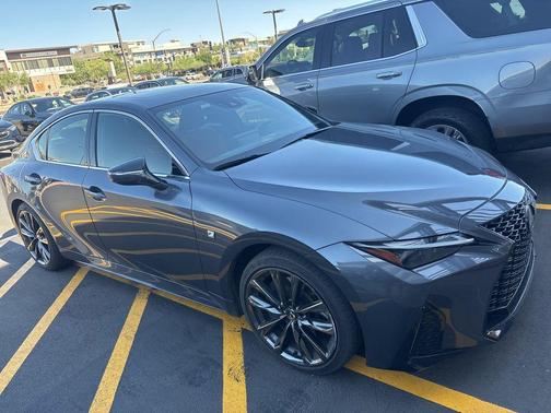 Gray 2023 Lexus IS 350 Base