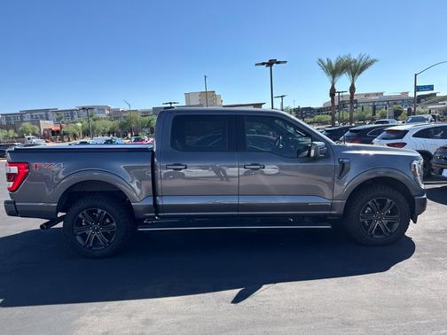 Gray Metallic 2022 Ford F-150 Lariat