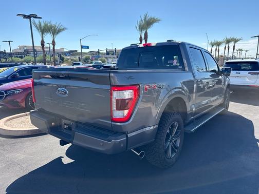 Gray Metallic 2022 Ford F-150 Lariat