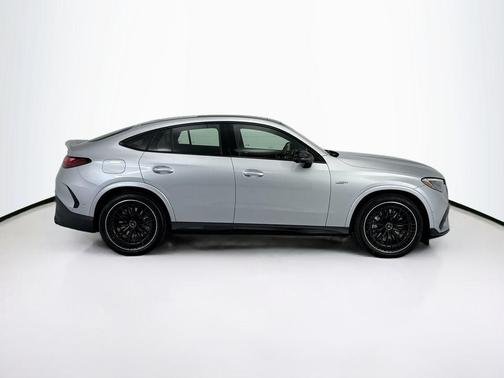 Cirrus Silver Metallic 2026 Mercedes-Benz AMG GLC 43 4MATIC Coupe
