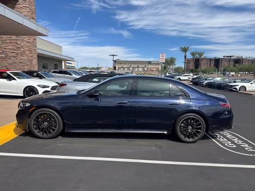 Nautical Blue Metallic 2023 Mercedes-Benz S-Class S 500