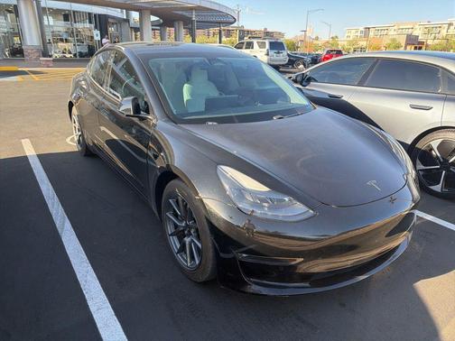 Solid Black 2021 Tesla Model 3 Long Range