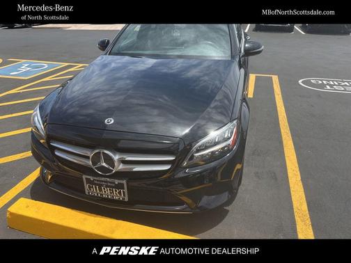 Black 2021 Mercedes-Benz C-Class Sedan