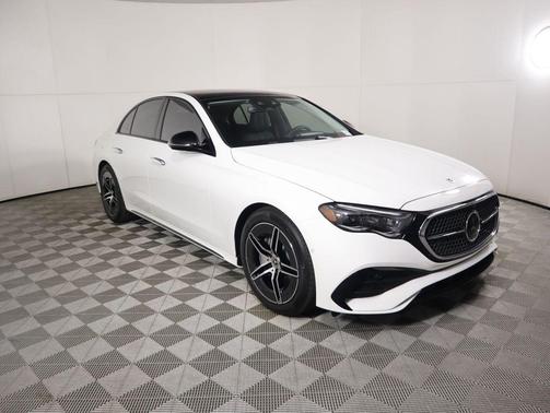 Polar White 2026 Mercedes-Benz E-Class 4MATIC