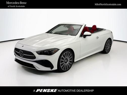 Moonlight White 2024 Mercedes-Benz CLE 450 4MATIC