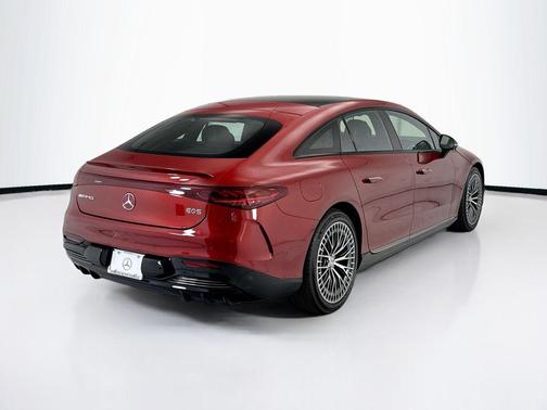 MANUFAKTUR Cardinal Red Metallic 2023 Mercedes-Benz AMG EQS 4MATIC+