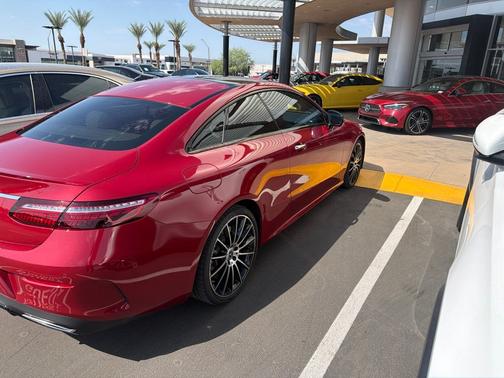 Red 2023 Mercedes-Benz E-Class E 450