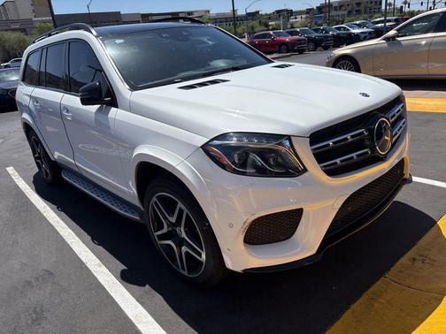 White 2019 Mercedes-Benz GLS 550 Base 4MATIC
