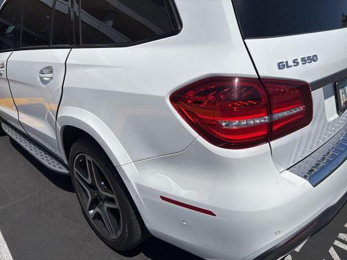 White 2019 Mercedes-Benz GLS 550 Base 4MATIC
