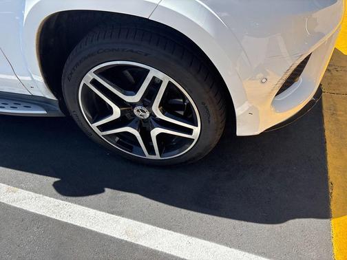 White 2019 Mercedes-Benz GLS 550 Base 4MATIC