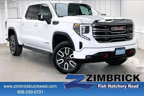 Summit White 2023 GMC Sierra 1500 AT4