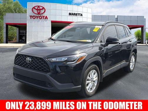 Jet Black 2024 Toyota Corolla Cross LE