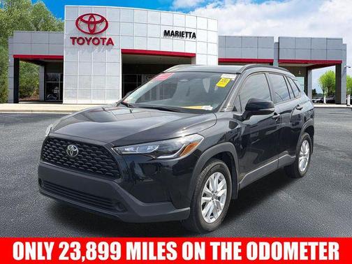 Jet Black 2024 Toyota Corolla Cross LE
