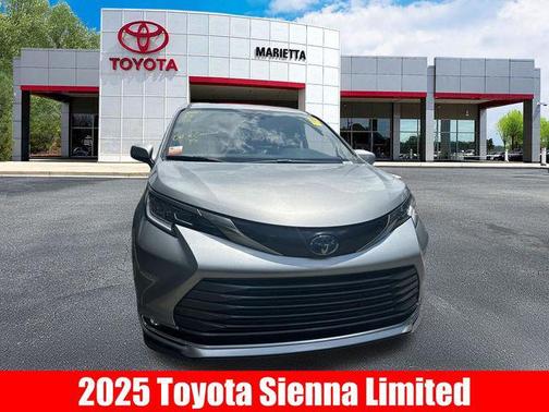 Celestial Silver Metallic 2025 Toyota Sienna Limited