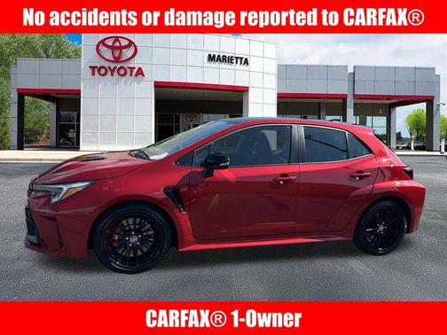 Supersonic Red 2023 Toyota GR Corolla Circuit Edition