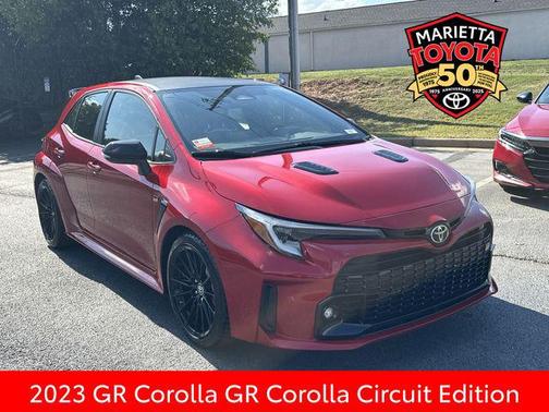 Supersonic Red 2023 Toyota GR Corolla Circuit Edition