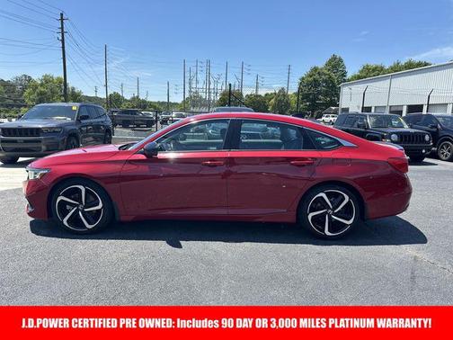 San Marino Red 2021 Honda Accord Sport SE 1.5T