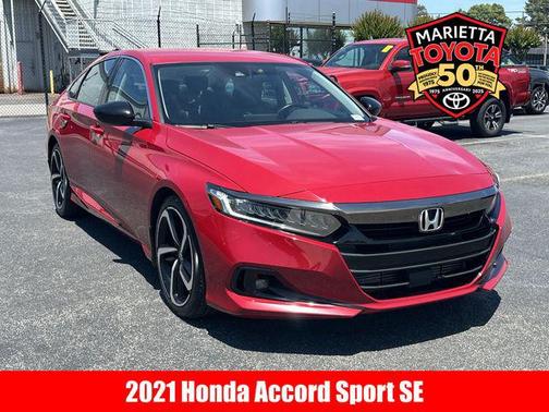 San Marino Red 2021 Honda Accord Sport SE 1.5T