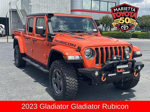 Punkn Metallic Clearcoat 2023 Jeep Gladiator Rubicon