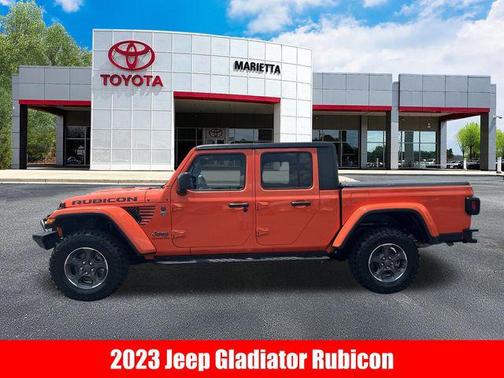 Punkn Metallic Clearcoat 2023 Jeep Gladiator Rubicon