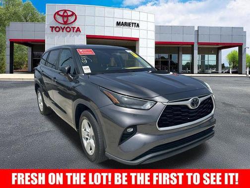 Magnetic Gray Metallic 2023 Toyota Highlander LE