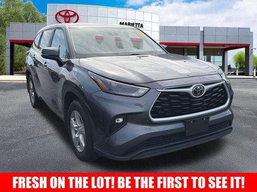 Magnetic Gray Metallic 2023 Toyota Highlander LE
